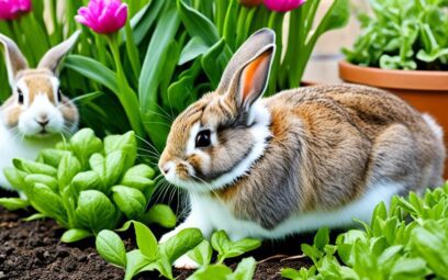 how to keep rabbits from eating plants