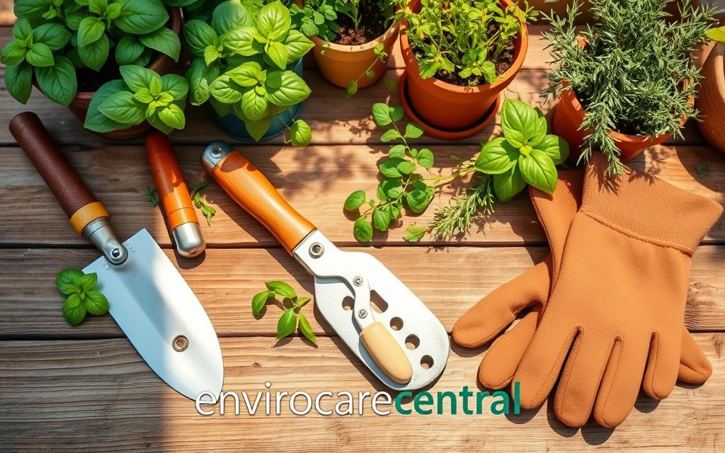 herb garden tools