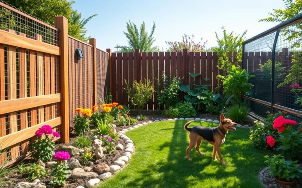 how to keep dogs out of garden beds