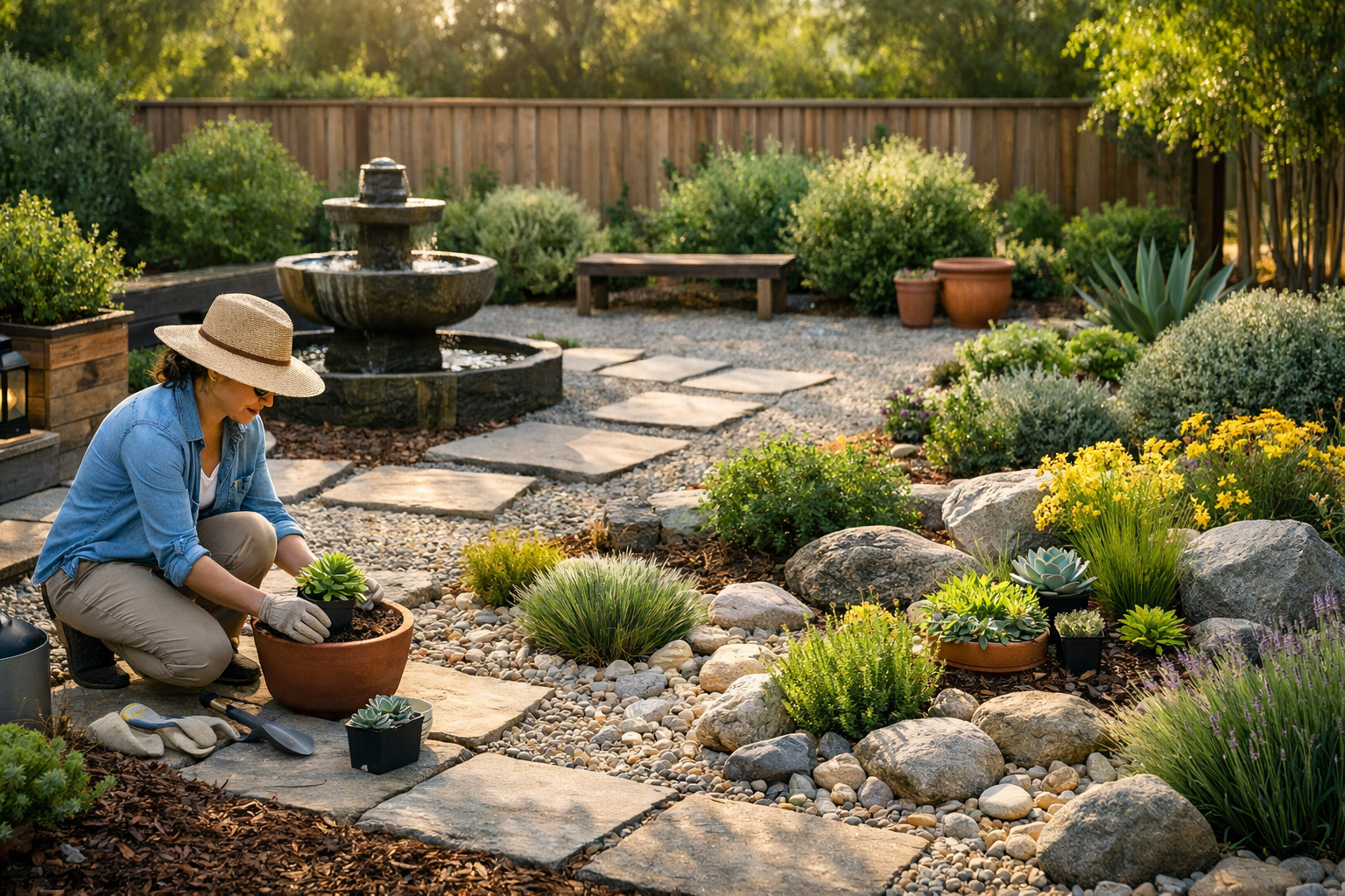 How to Create a Low-Maintenance Garden Easily