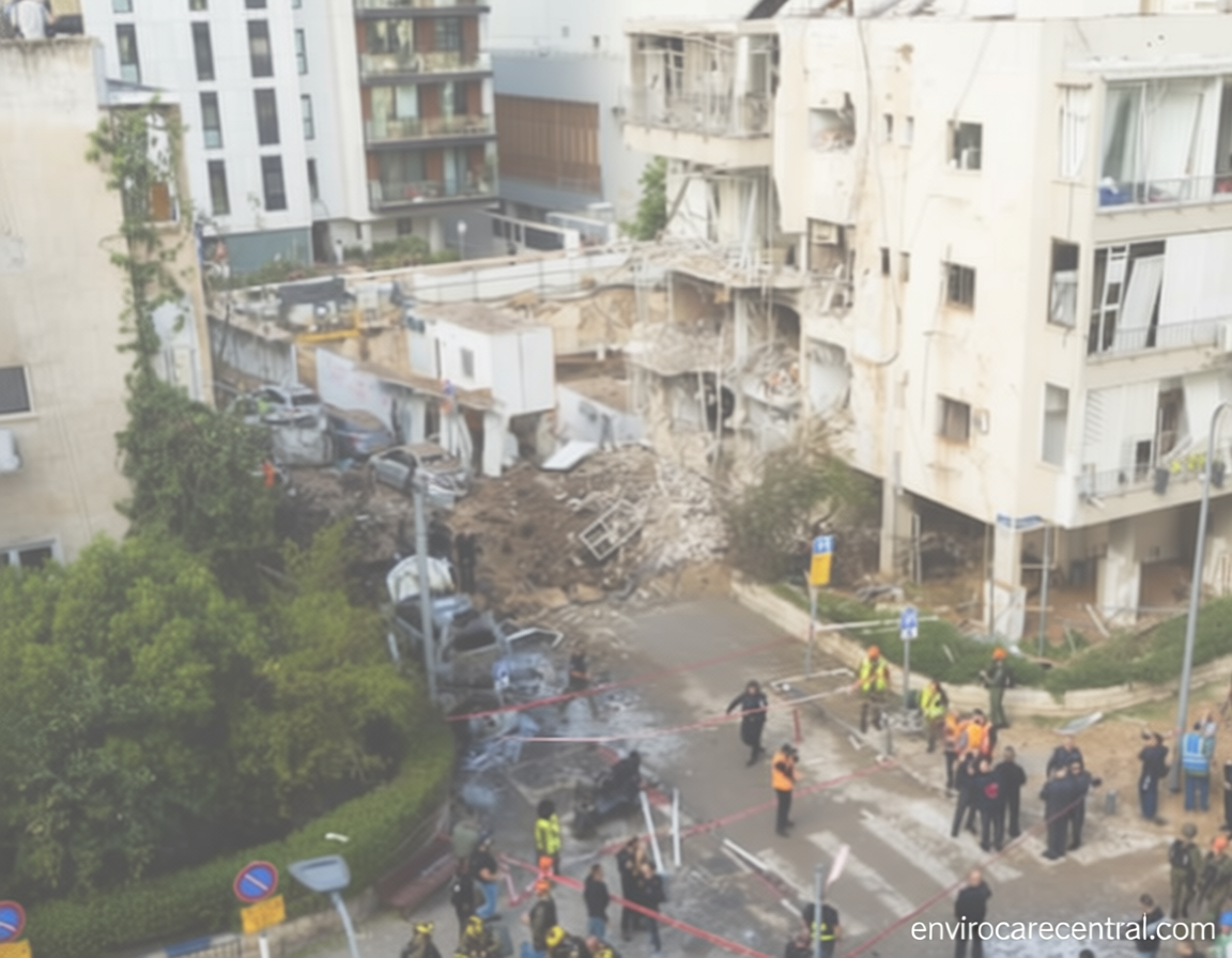 Netanyahu vows further strikes on Iran and Lebanon as missile hits Tel Aviv