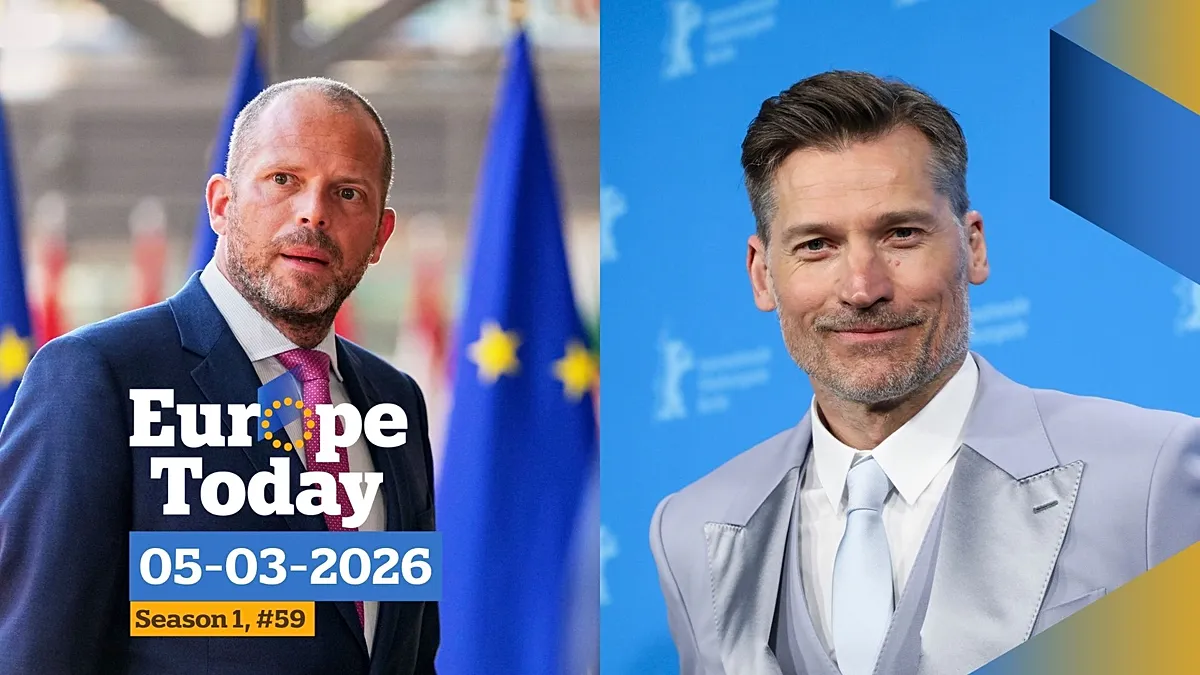 Belgian Defence Minister, actor Coster-Waldau speak to Euronews as Iran war enters sixth day
