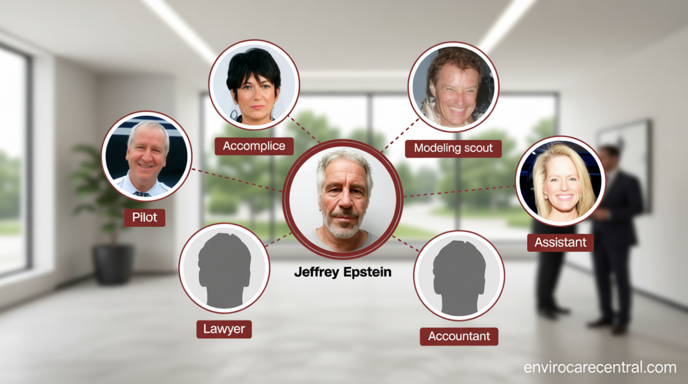 Inside Jeffrey Epstein’s inner circle — the aides, lawyers and confidants who ran his world