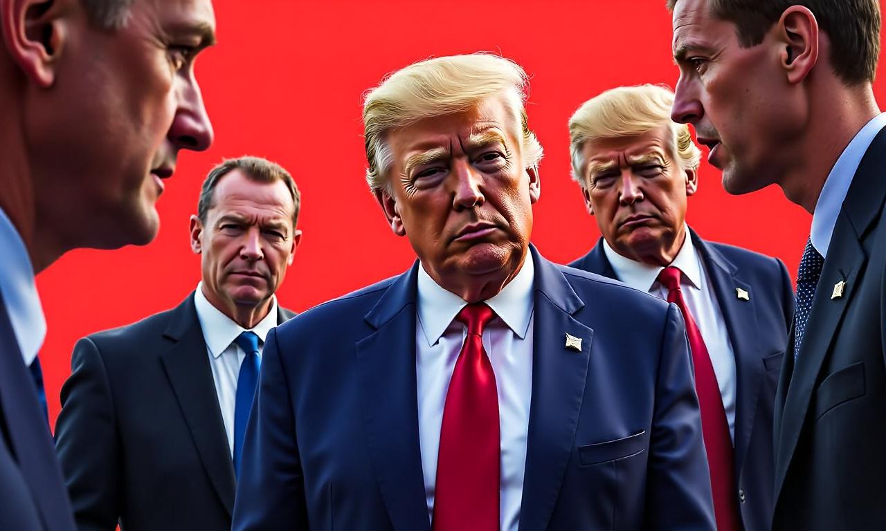 Trump criticises Nato as alliance chief describes meeting as ‘very frank’