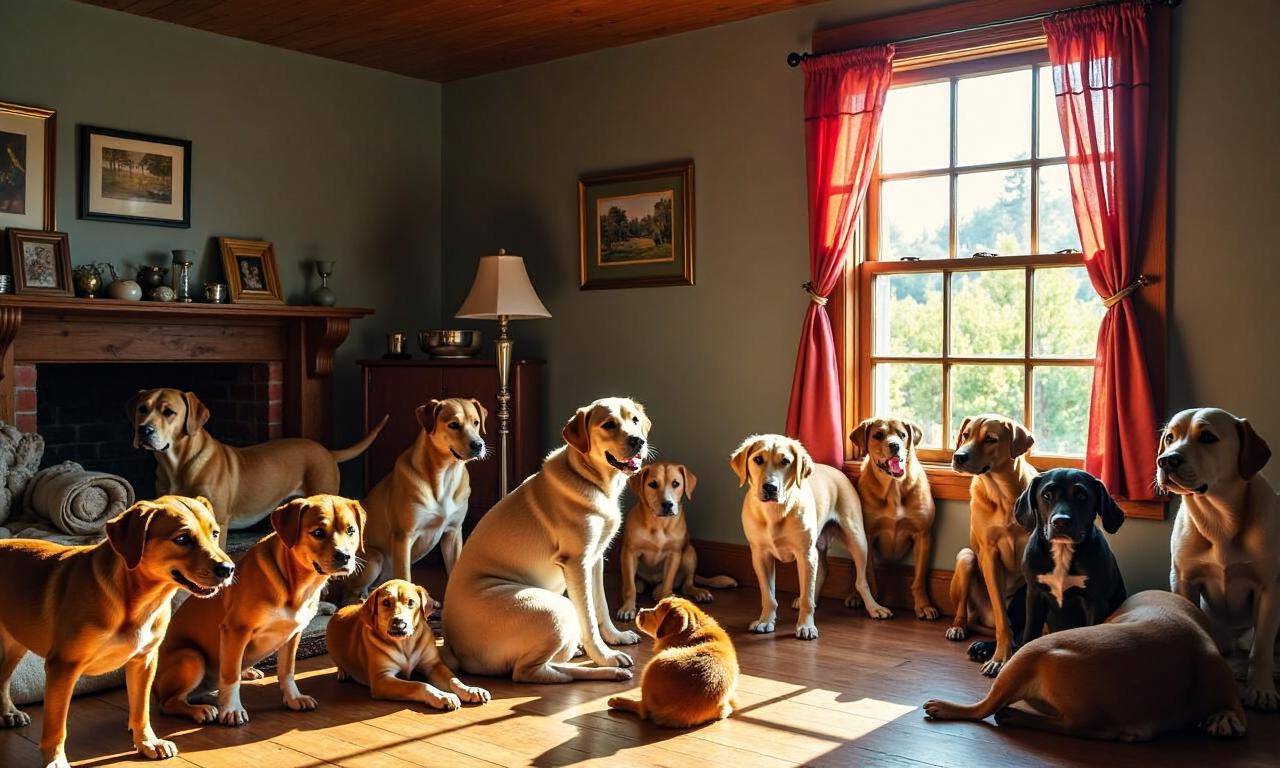 RSPCA says 250 dogs found crammed into one home