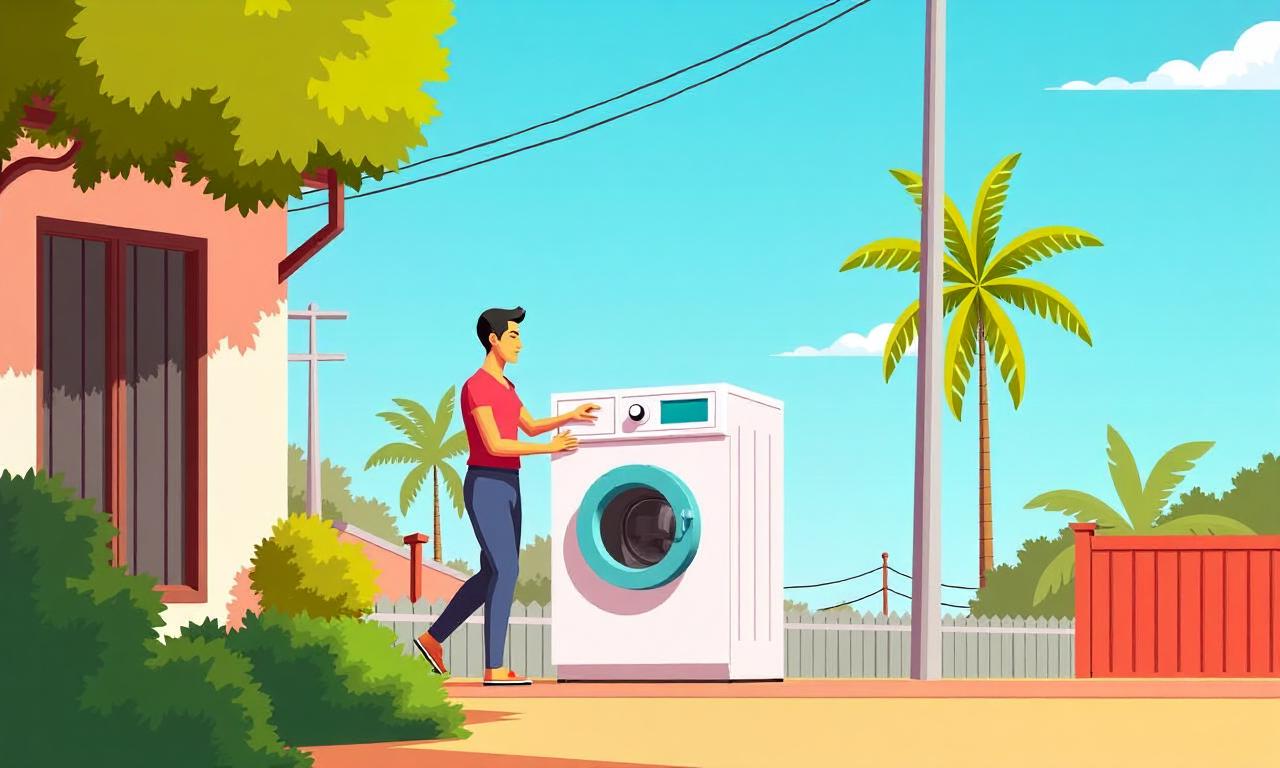 Households could get free electricity for doing washing on sunny weekends