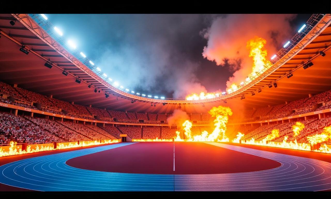 Watch: Fire damages roof of Rio’s Olympic velodrome
