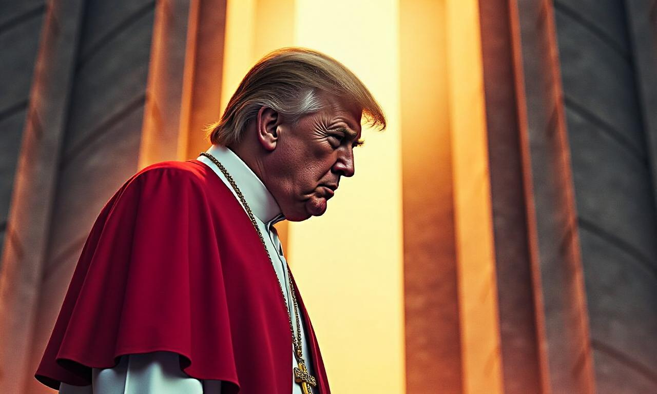 How Trump’s Jesus-like image and feud with the Pope are sparking backlash