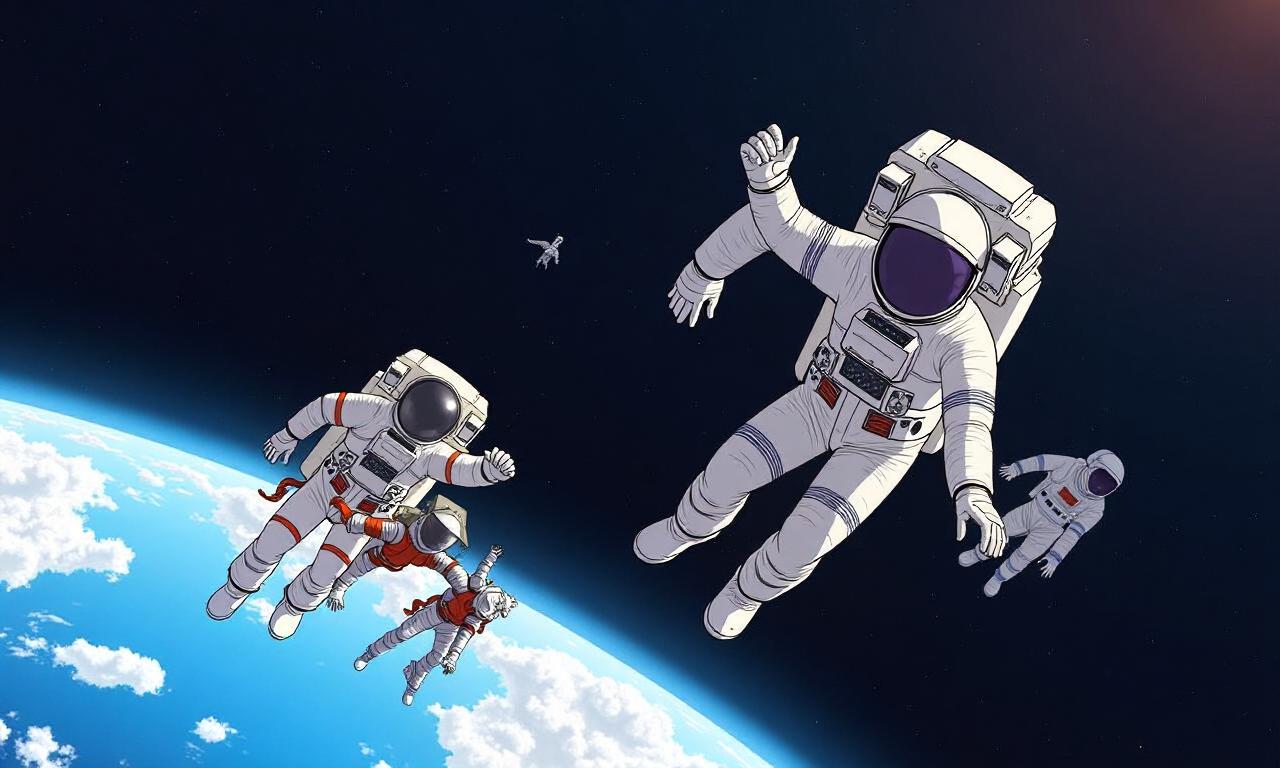 Watch: BBC asks Artemis II crew a question in space