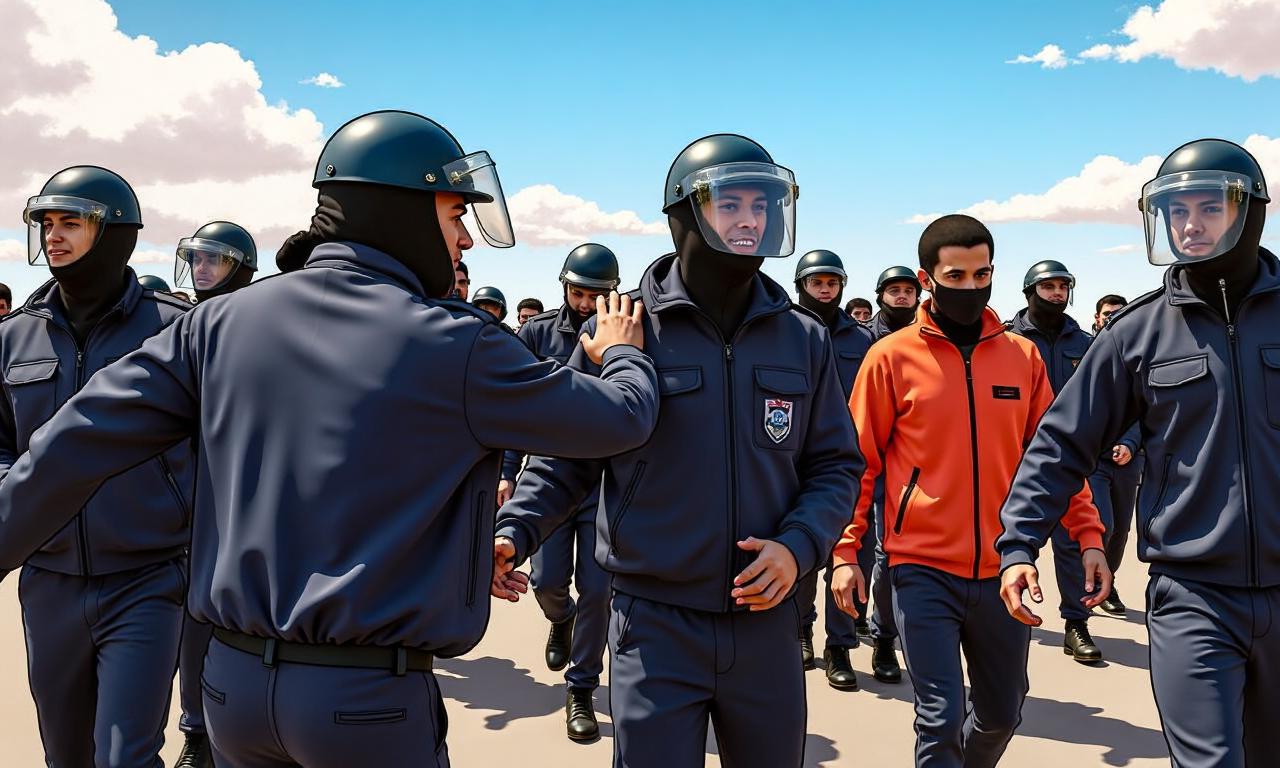 Greek police using masked migrants to forcibly push other migrants back across border