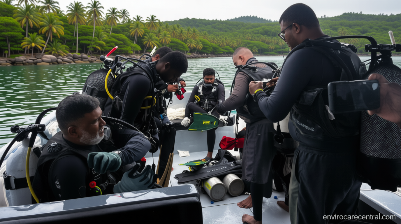 Top divers join perilous mission to recover Italian tourists’ remains from Maldives sea cave